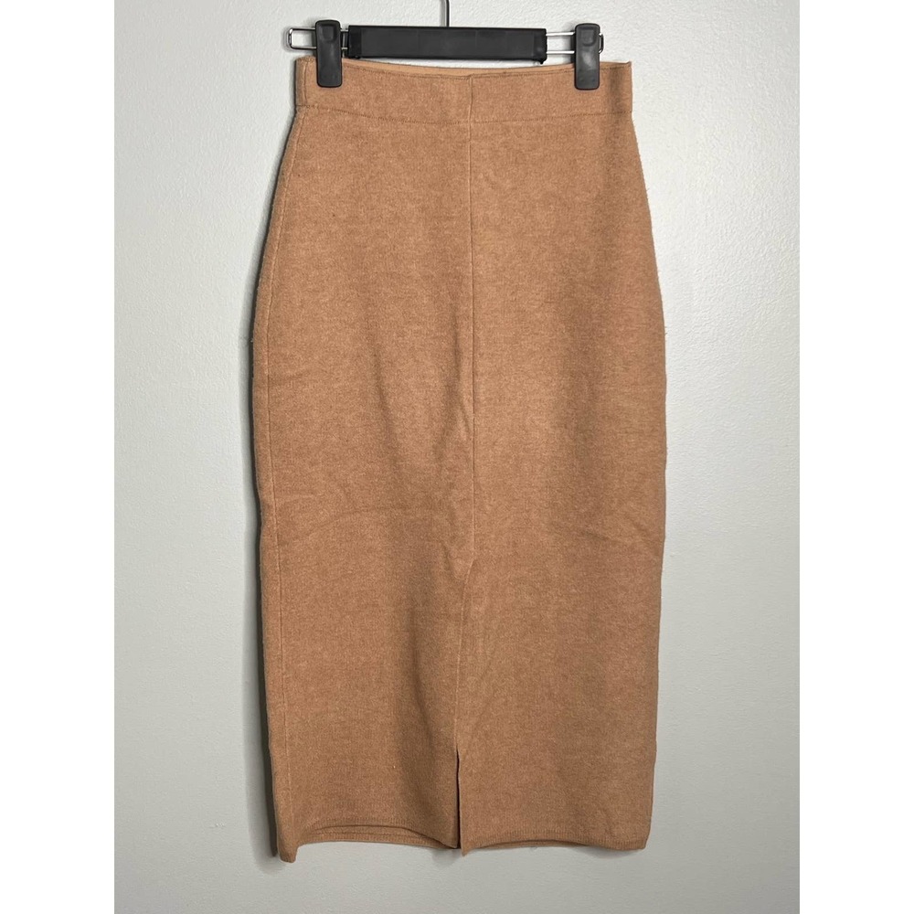 Babaton Tan Midi Skirt - Picture 5 of 10